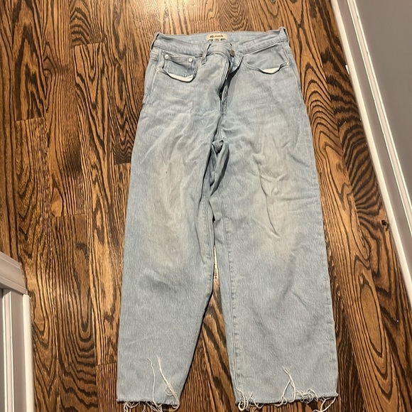 Madewell Perfect Fit vintage wide leg crop jean 29 ward wash - Picture 4 of 8